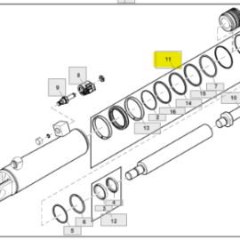 Imagem do produto REPARO DO CILINDRO MOLINETE | AH215937