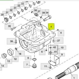 Imagem do produto CARCAÇA CAIXA DA TRAÇÃO | L158055
