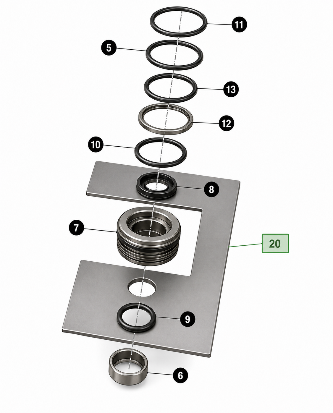 AHC11573 | KIT REPAROS | JOHN DEERE - Image 2