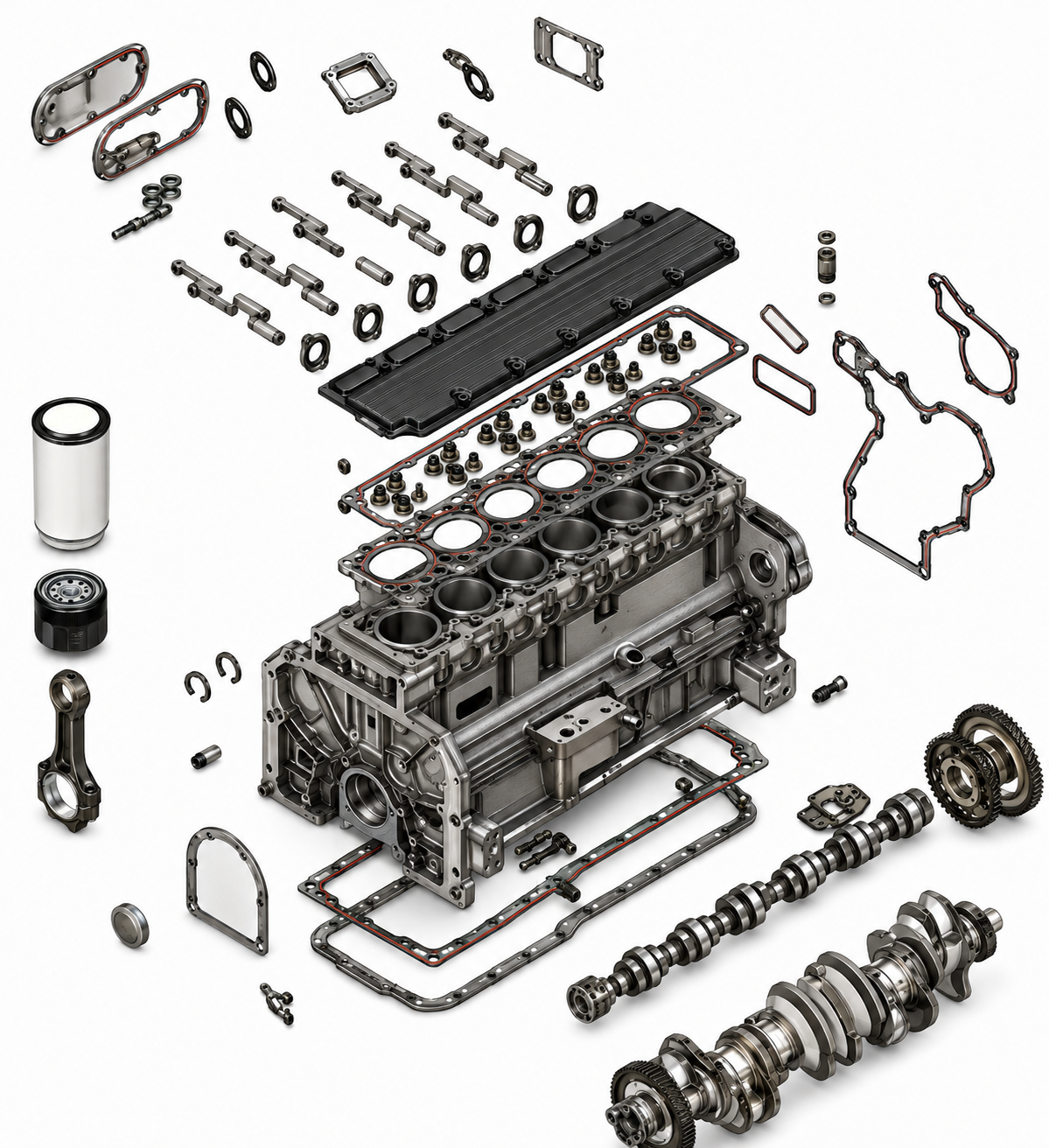 R542211 | BLOCO DE MOTOR | JOHN DEERE - Image 2